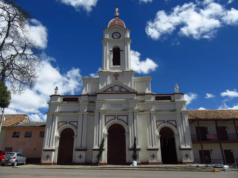 Fachada de la iglesia, Subachoque